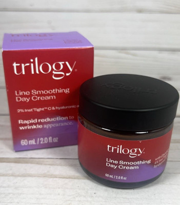 Trilogy Line Smoothing Day Cream Rapid Reduction to Wrinkles 2oz 8/28