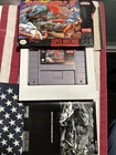 Street Fighter II SNES Super Nintendo Complete CIB Tested Working MINT!