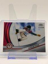 2026 Topps Chrome Olympics Hannah Teter /250 Pink Refractor SP