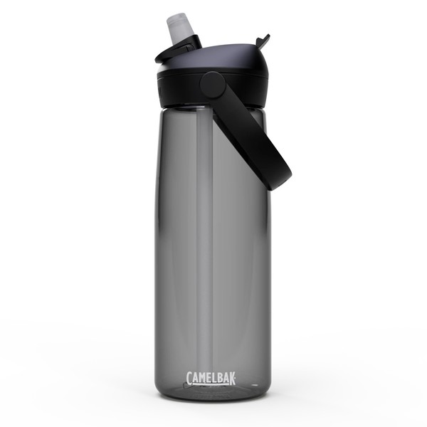Camelbak - Thrive Flip Straw 0,75 Liter Charcoal Trinkflasche Sport Outdoor-image