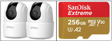 Pack Famille 2 Caméras Bébé WiFi 2K 360° Surveillance Enfant Chambre Bébé Alexa