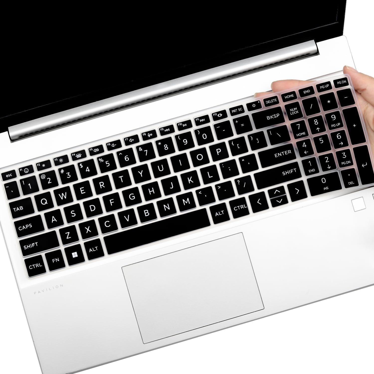 Keyboard Cover for 2024 2025 HP Laptop 15-fc 15-fd 15.6" Series Models Compatibl