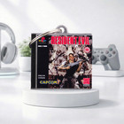 Resident Evil Mini Game Case Keychain PS1 | Keychain Gamer Gift