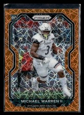 2020 Panini Prizm Michael Warren II #345 Prizm Lazer Rookie