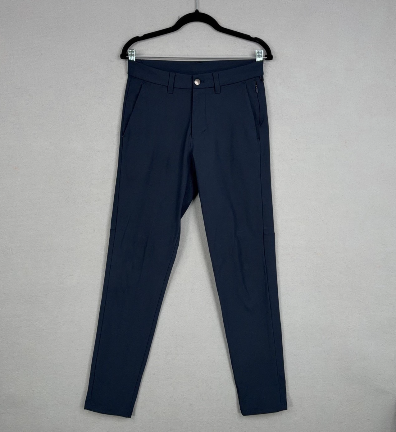 Lululemon Pants Men 28 Navy Commission Slim Fit Warpstreme Tech Chino Golf Dress