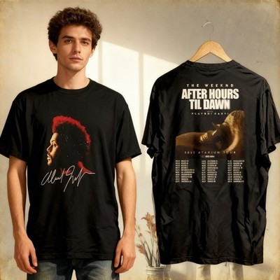 The Weeknd After Hours Til Dawn Tour 2025 T-Shirt