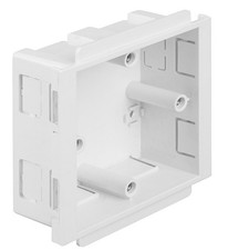 1G Dado Trunking 30mm Socket Box Bendex XTBB1WH Accessory Outlet Gang White PVC