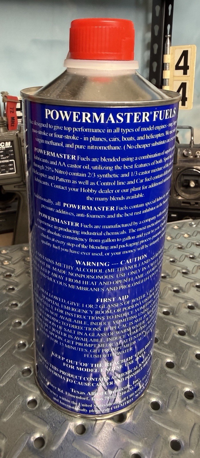 PowerMaster RC Pro Race 20 Quart 9% Syn/Cas Blend Quart - One Quart (New)