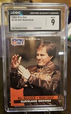 1991 Pro Set - Bill Belichick #126 (RC)