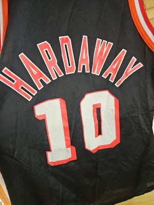 Vintage Tim Hardaway Miami Heat Jersey #10 Size 40 - Mens Champion