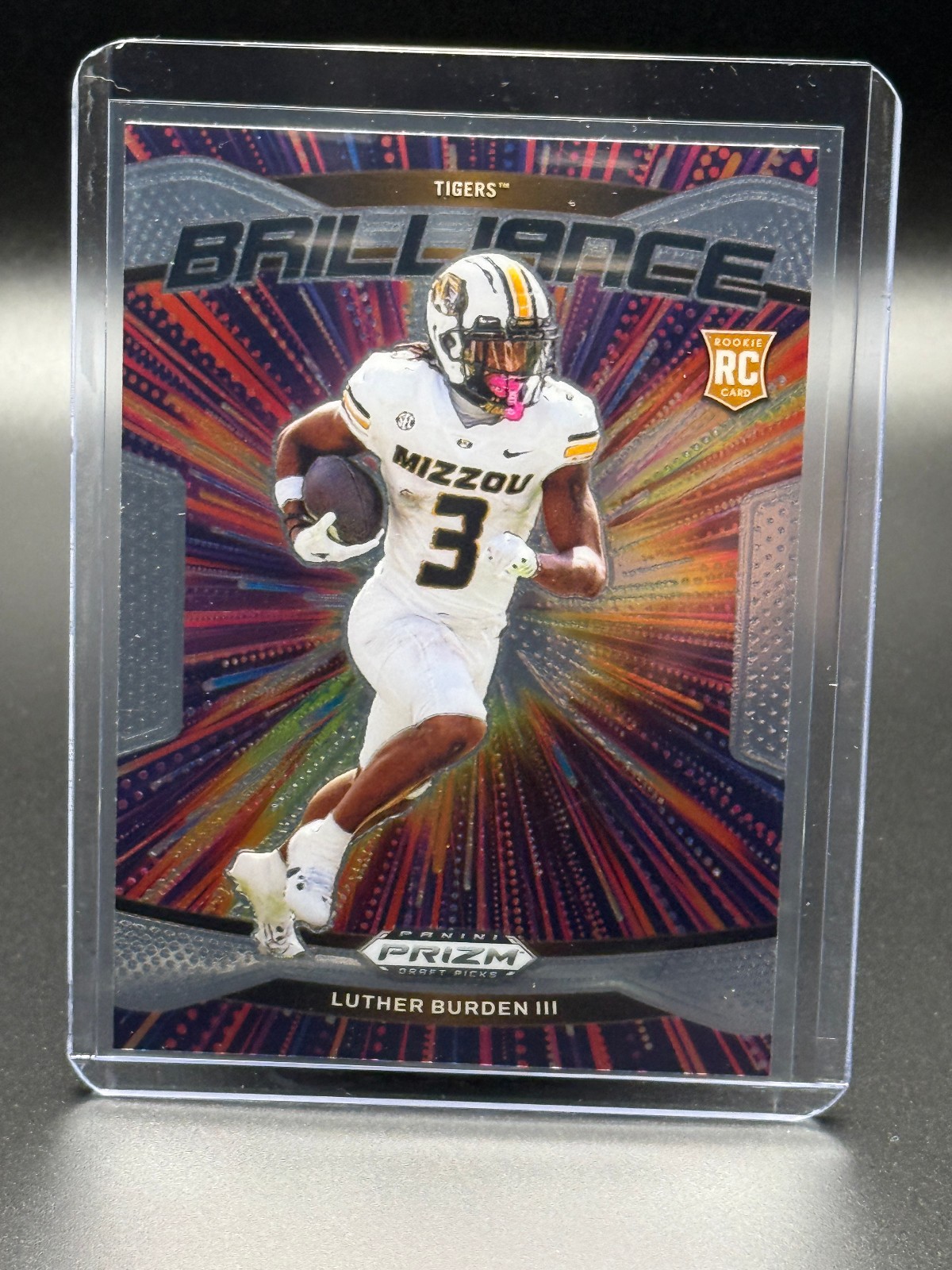 2025 Panini Prizm Draft Pick- Brilliance Luther Burden III #12 (RC)