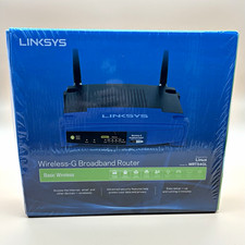Linksys WRT54GL Wireless-G Router Linux DD-WRT OpenWrt New Factory Sealed