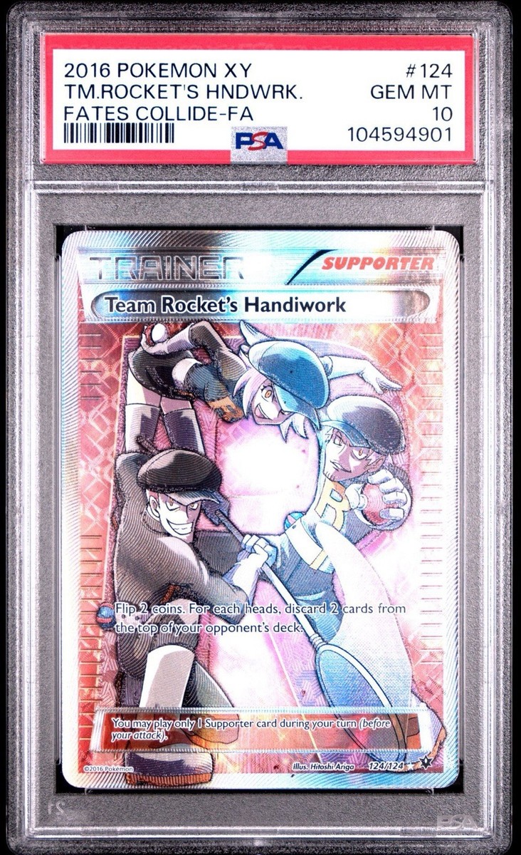 Team Rocket's Handiwork (Full Art) 124/124 Fates Collide