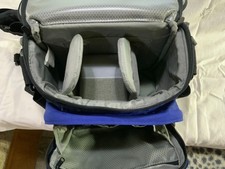 Lowepro Camera Bag Off Road Waist Belt Pack Blue Black Nylon Expandable