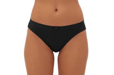 Gap GapBody Women's Logo Comfort Bikini Underwear GPW01075 - True Black