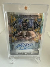 2024 Bowman Best U Brady Cook Elements of the Game Auto /100 Missouri