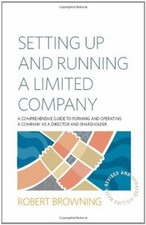 Setting up and Running a Limited Company Paperback Robert Brownin