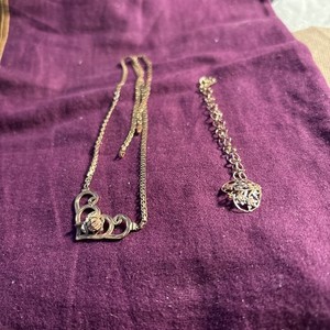 Lot Of 2: 10k Tri Color Gold Bracelet Necklace Wear Or Scrap, Read 5.9 TGW