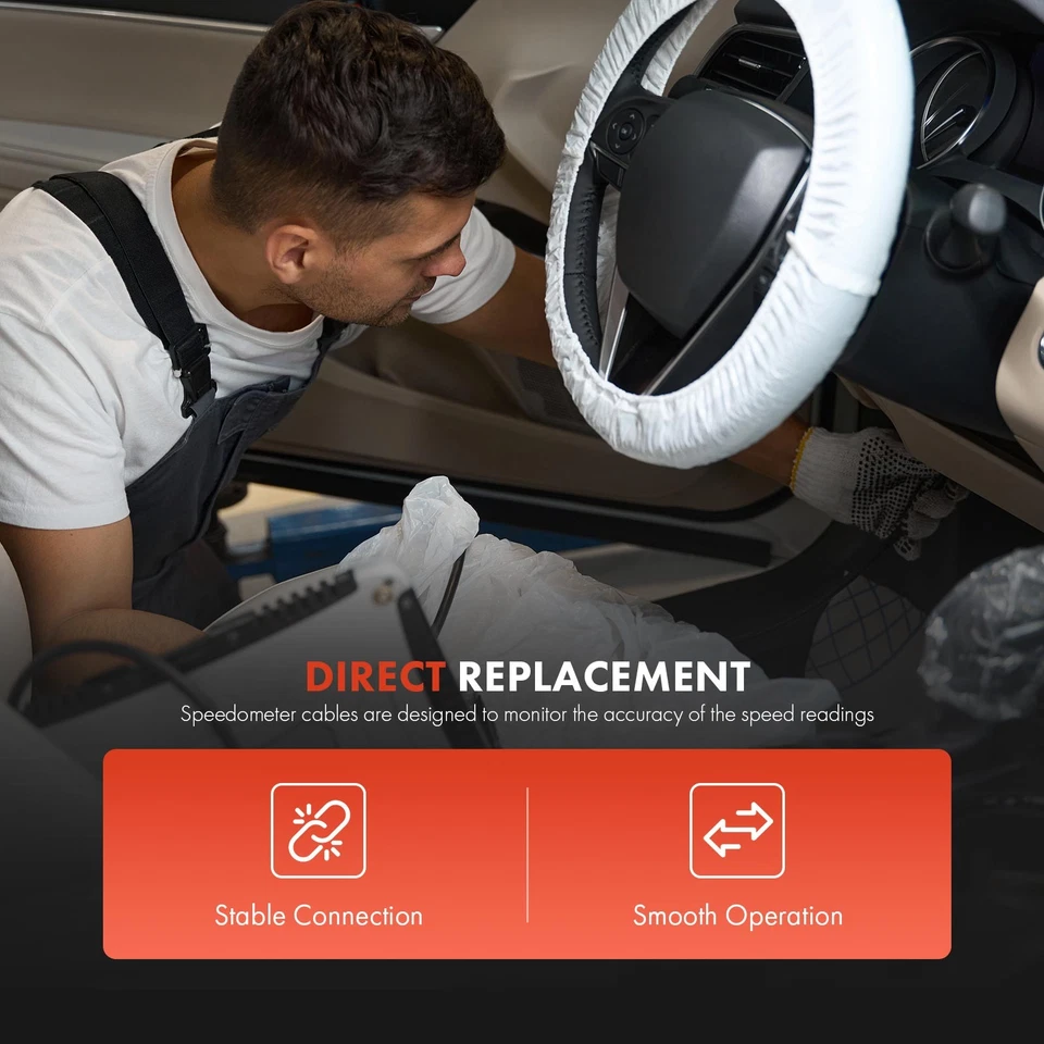 Nuevo cable de velocímetro de 80 pulgadas para Lincoln Continental Town Car Mercury Cougar GMC Foto 4 de 4