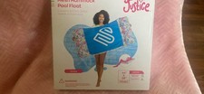 Justice Inflatable Mesh Hammock Pool Float, Converts to Chair, Drifter, Saddle
