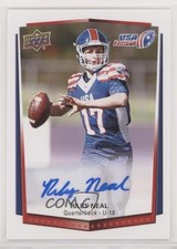 2015 Upper Deck USA Football USA U-19 Auto Riley Neal #15 Auto a0s