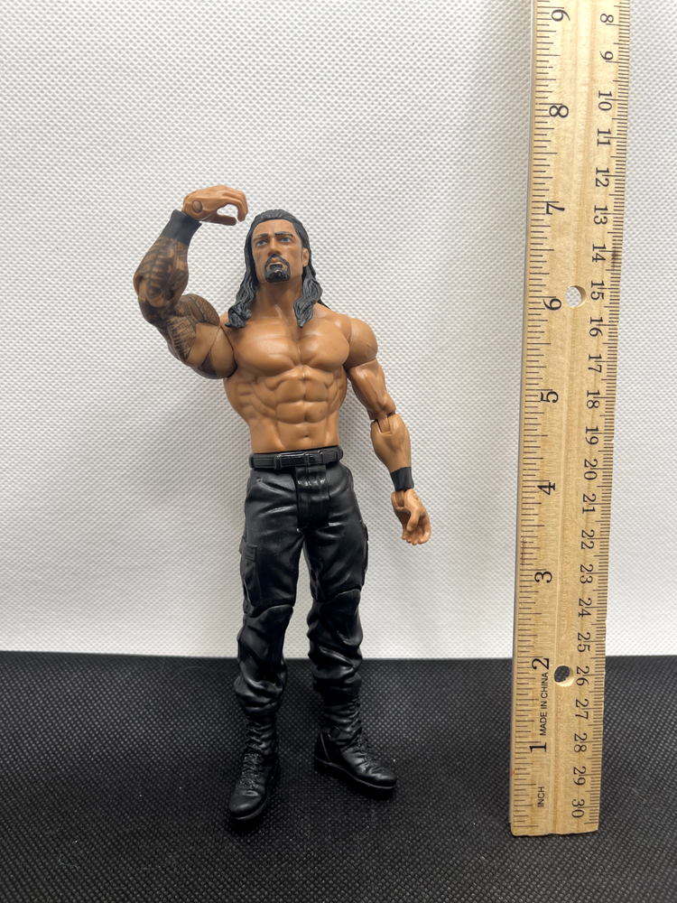 Roman Reigns Wrestlemania Elite Wrestling Figure Toy Mattel w8