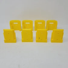 Fits Dewalt 20v Tool and Battery Holder Mount Yellow 4 of Each Organizer