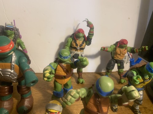 Teenage Mutant Ninja Turtles Figure Lot Of 19 Turtles TMNT - Picture 7 of 8