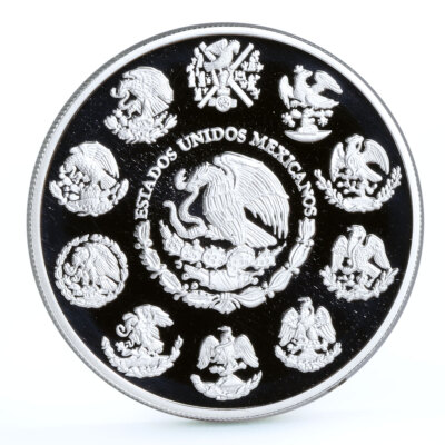 未使用  Estrella 20/20 - Afro Mexicana 2023 China 2-oz Silver Black Unicorn Proof NGC PF70UC FDI w