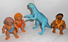 1987 Playskool Definitely Dinosaurs Caveman Lot Vintage Toy Action Figure
