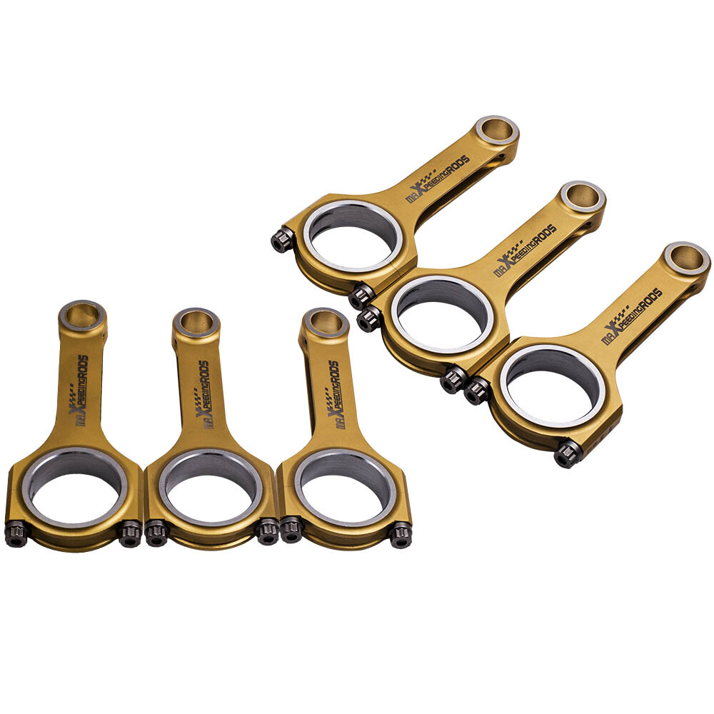 Titanizing H Beam Connecting Rods For BMW 3 5 7 Z3 E36 E46 M52B28 ARP 2000