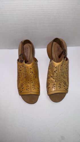 Sandalias de tacón alto Rock Port Cobb Hill Collection borgoña - Imagen 2 de 7