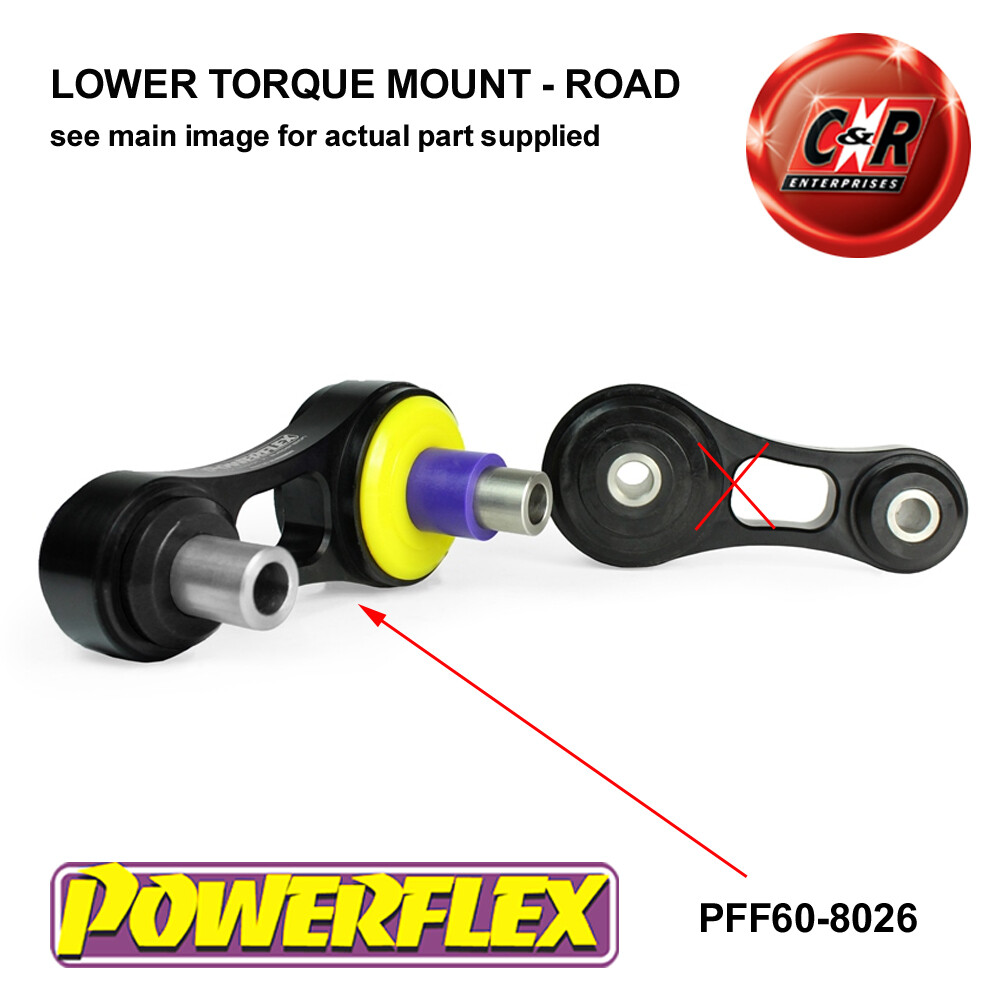 Powerflex Road Lower Torque Mount For Renault Espace V (2015 on  