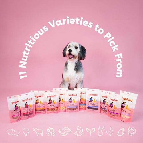 Pupford Freeze Dried Training Treats for Dogs & Puppies, 475+ Bites (Beef, 4 oz) - Picture 2 of 8