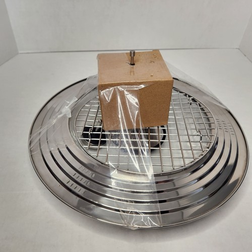 Air Whirl Crisper Adapter Luft Friteuse Deckel Glas/Edelstahl Herdplatte passt den meisten NEU - Bild 6 von 7