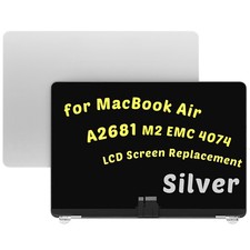 LCD Screen Replacement For MacBook Air 13.6" A2681 2022 M2 EMC: 4074 Top cover