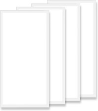 2x4FT 75Watt LED Flat Panel Troffer Light, Recessed Back-Lit Drop Ceiling Lights