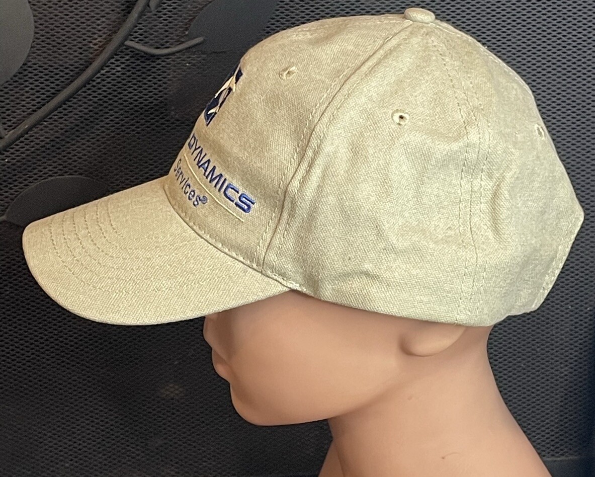 NICE General Dynamics Aviation Services Beige Adj… - image 5