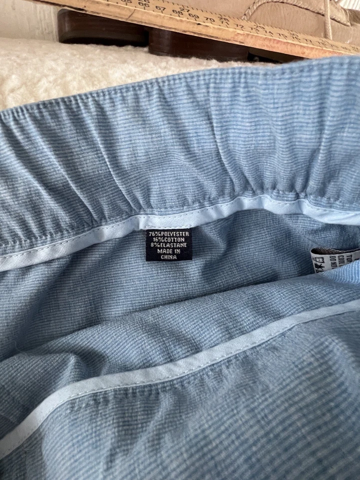 Pantalones Cortos Reyn Spooner Azul Para Hombre 32 Cintura 8" Entrepierna Caminar Hawaiano Aloha Foto 3 de 4