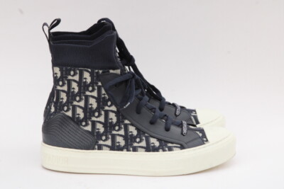 Dior B23 Oblique Knit High Top Womens Sneakers Size 39/US 9 in