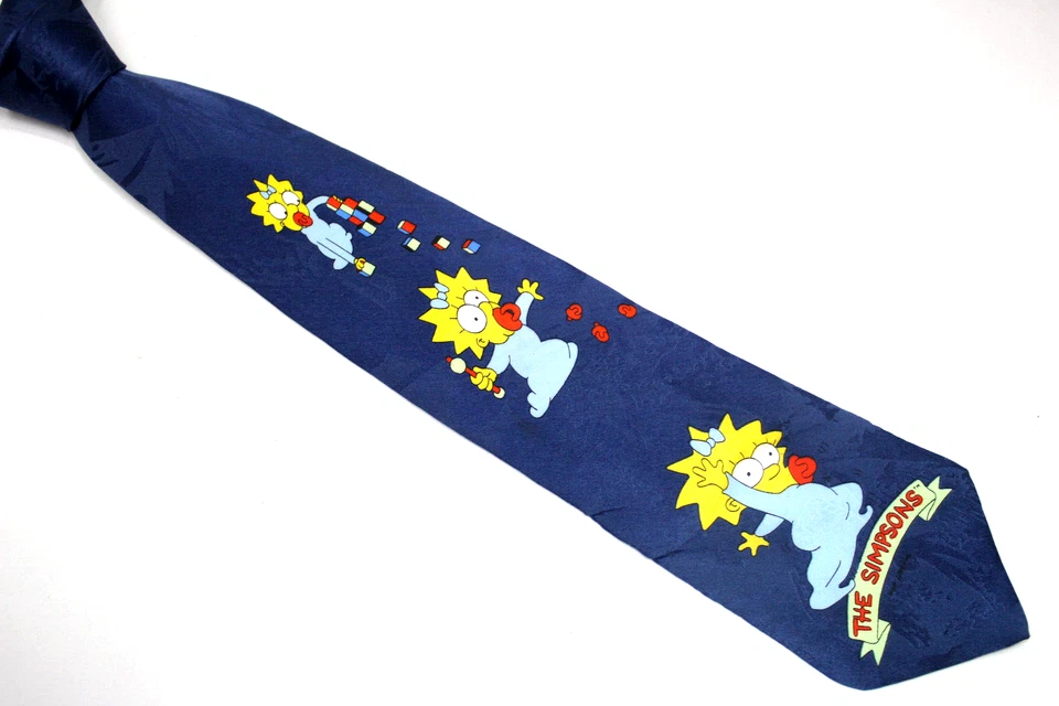 Corbata de seda The Simpson Maggie F36106 Foto 2 de 4