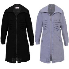 Ladies Long Sleeve Shower Proof Lightweight Women's Casual Raincoat Jacket