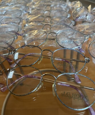 Vintage Branded New  Eyeglass J.G.Cook  Frames Lot Of 28 Made Hong Kong 135
