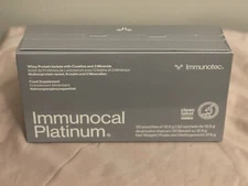Immunocal Platinum Helps Maintain Immune System 30 pouches. EXP 05/28