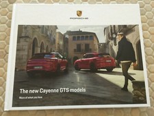 PORSCHE CAYENNE GTS & CAYENNE GTS COUPE HARDBACK BROCHURE USA EDITION 2021