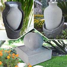 ZIMMERBRUNNEN BRUNNEN GARTEN GARTENBRUNNEN MIT BELEUCHTUNG ZIER BRUNNEN KASKADE