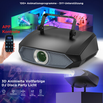 3D Animation Laser Projektor Scanner Bühnenlicht DMX dj Lichhteffekt PartyLicht
