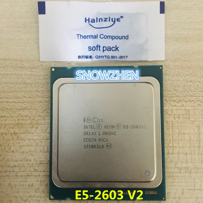 Intel Xeon E5-2603 V2 CPU 1.80GHz 10M Quad Core SR1AY Socket 2011 Processor - Image 2 of 2