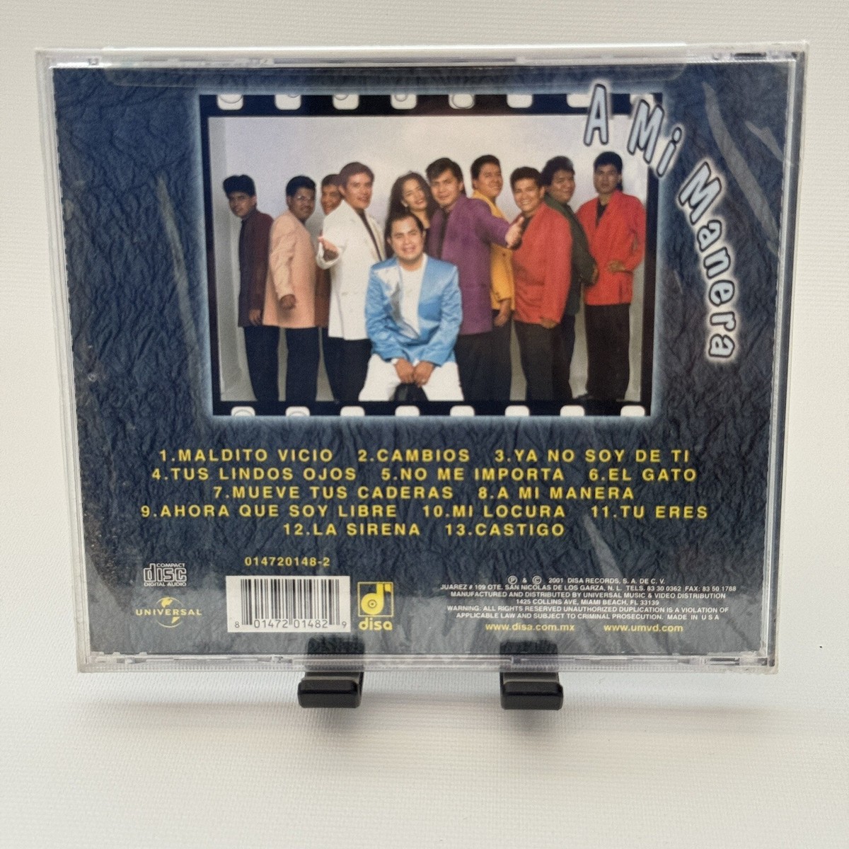 Rayito Colombiano CD A Mi Manera 2001 Disa Records Cumbias Rare
