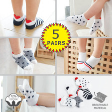 5 Pairs Cute Fashion Baby Socks